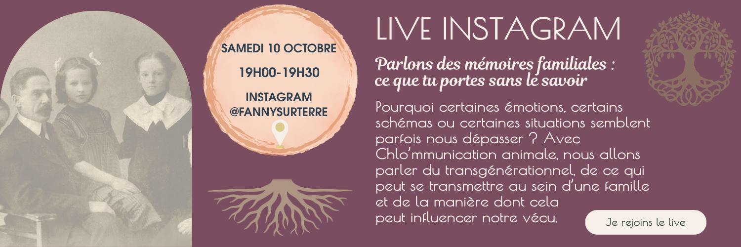 Live transgénérationnel Fanny Talbot