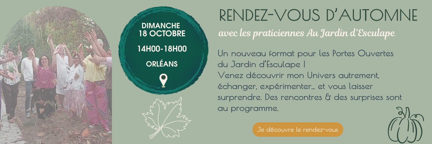 Portes ouvertes centre de bien-être Au Jardin d'Esculape