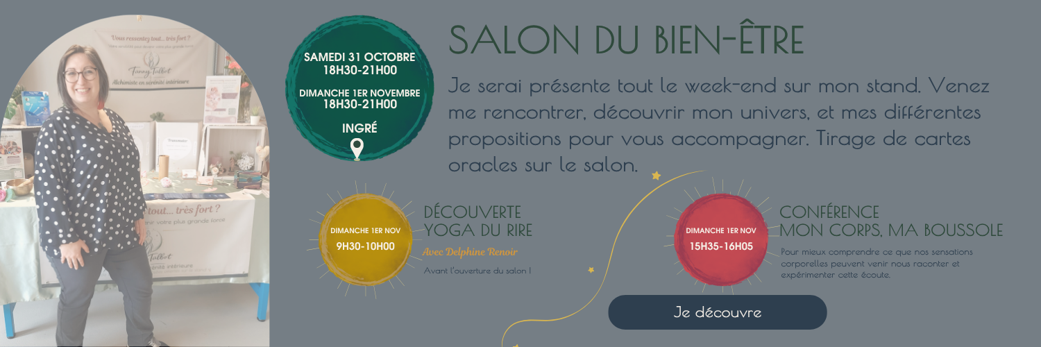 Salon du bien-être d'Ingré Fanny Talbot